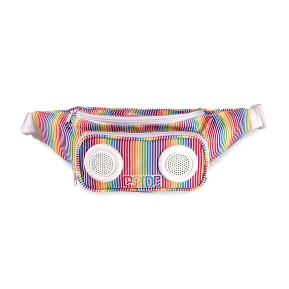 Colorways Bluetooth Wireless Fanny Pack Speaker Rainbow Pride NEW - Picture 1 of 5